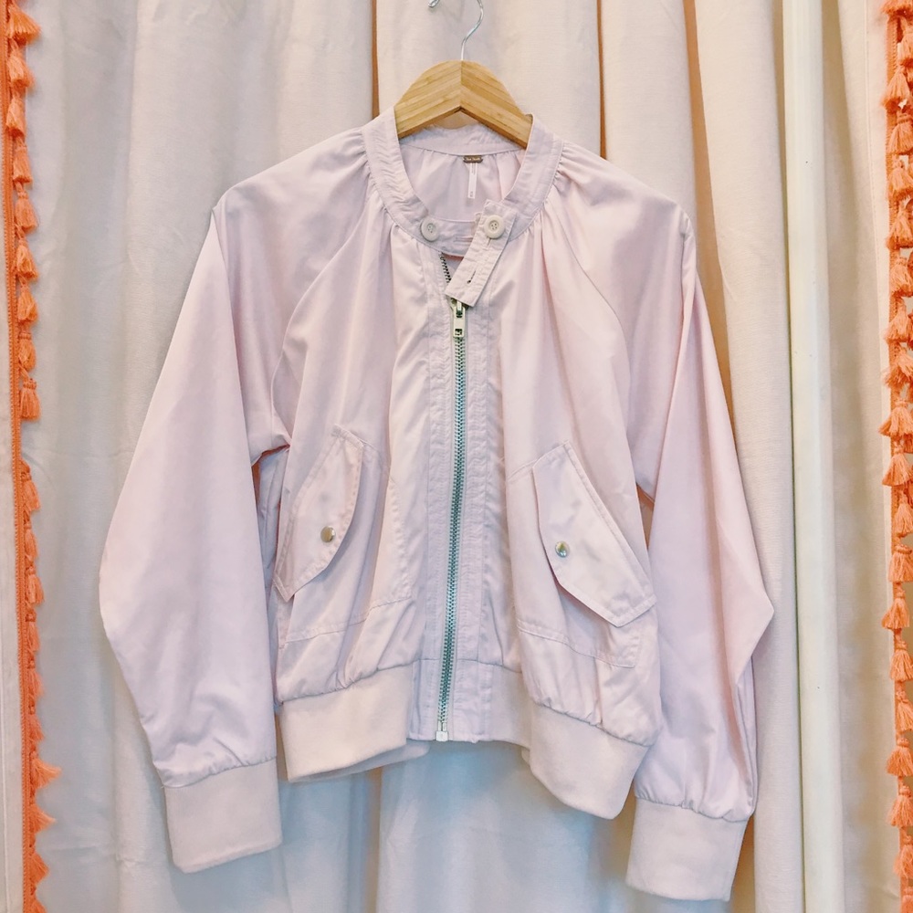 Pink Bomber Jacket